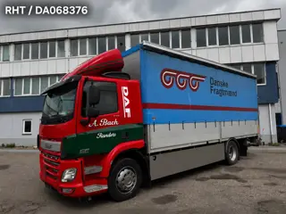 DAF CF 330 4X2 EURO 6 SCHUIFZEIL + ZEPRO LIFT 2500 KG