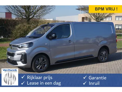 Citroën Jumpy 2.0D 180PK EAT8 Aut L3H1 BPM VRIJ!! LED, Navi, Clima, Cam, 17" LM, Betimmering, Trekha