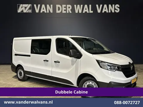 Renault Trafic 2.0 Blue dCi 131pk L2H1 Dubbele Cabine Euro6 Fabrieksgarantie Airco | 6-Zits | Apple 