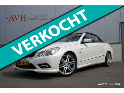Mercedes-Benz E-klasse Cabrio 350 CGI Avantgarde Automaat