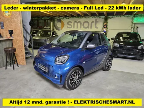 Smart Fortwo cabrio EQ Comfort PLUS Leder - stoel/stuur verwarming - Full Led - 12 mnd. garantie