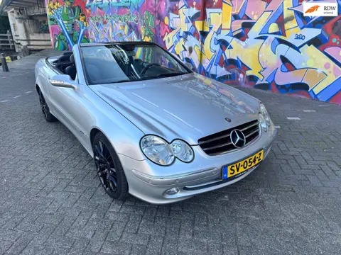 Mercedes-Benz CLK-klasse Cabrio 200 K. Avantgarde geheel onderhouden auto rijd geheel als nieuw