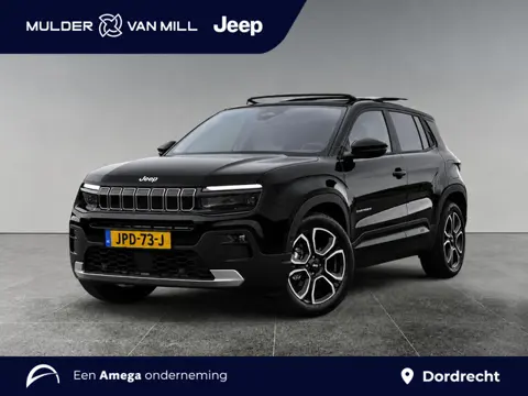 Jeep Avenger Summit EV 54kWh 156pk | SCHUIF/KANTELDAK | ELEKTR. ACHTERKLEP | ADAPTIVE CRUISE | STOEL