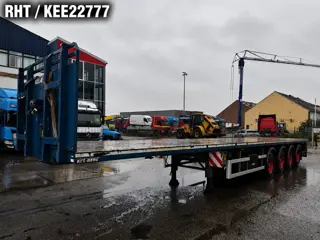 KEL-BERG 4 AXLE BPW - LAST AXLE STEERING - EXTENDABLE 6M