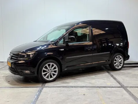 Volkswagen CADDY DSG 2.0 Leder Navi zwart klep Airco HL1236