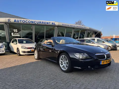 BMW 6-serie Cabrio 645Ci S, Navi, Leder, Met wat werk.