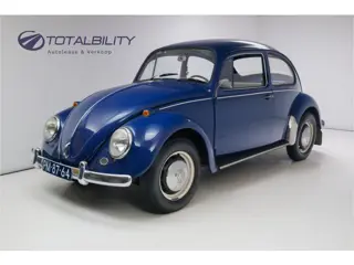 Volkswagen Kever 1200 Standard Zeldzame standard uitvoering, One year only, VW Blau