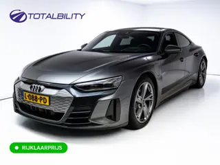 Audi e-tron GT 93 kWh | Luchtvering | Panoramadak | Daytona grijs | Leer | 20" LMV | Stoelverwarming