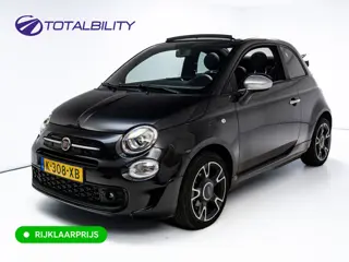 Fiat 500C 1.0 Hybrid Rockstar | Beats audio | Climate control | Cruise | Electrische cabrio kap | Ap