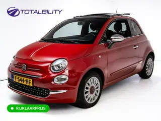 Fiat 500 1.0 Hybrid RED | Electrisch Schuif/kanteldak | U-conn navi touch 7 | Navigatie | Airco | Cr