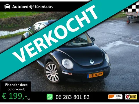Volkswagen New Beetle 2.0 Highline | Org NL | Schuifdak | Leder | Stoelverwarming |