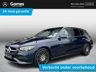 Mercedes-Benz C-klasse Estate 180 Luxury Line | Trekhaak | Panoramadak | Beige Interieur