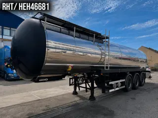 Hendricks, Goch TSA 38 3 AXLE BITUMEN OPLEGGER (bj 2004)