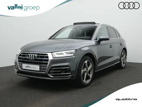 Audi Q5 2.0 TFSI 252 pk S-tronic Quattro S-Line | Panoramadak | Trekhaak | Luchtvering | Leder | Mat