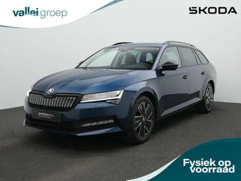 Skoda Superb Combi 1.4 TSI iV 218 pk DSG Business Edition | Geheugenstoel | Matrix LED | Stuur-/acht