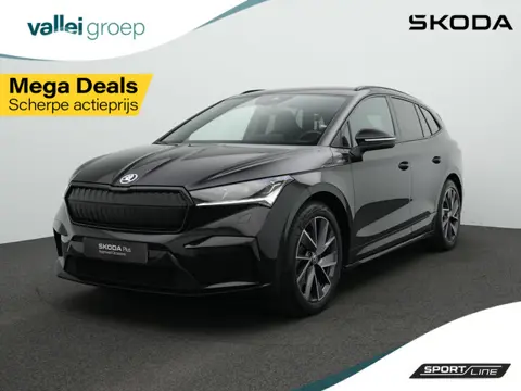 Škoda Enyaq 80 Sportline Business 204 pk | Matrix LED | Stuur-/stoelverwarming | Achteruitrijcamera 