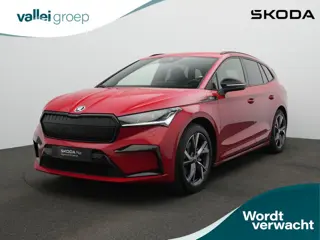 Škoda Enyaq 80 Sportline 204 pk | Trekhaak | Warmtepomp | Achteruitrijcamera | Leder/alcantara | Ada