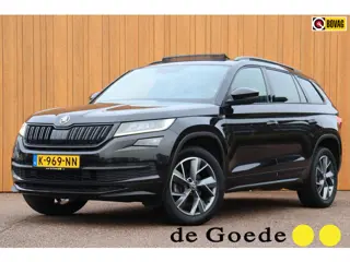 Skoda Kodiaq 1.5 TSI Sportline Business org. NL-auto half-leer+el+mem+vw+stuur a-camera digitaal-das