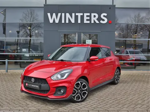 Suzuki Swift 1.4 Sport Smart Hybrid | Cr.Control | Stoelverw | BT | Camera | ECC | 17"LMV | LED | 10
