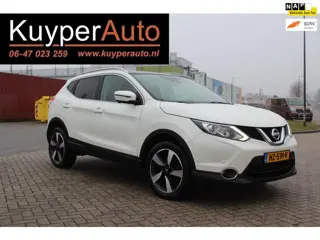 Nissan Qashqai 1.2 Tekna automaat camera rondom panorama leder multimedia trekhaak