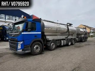 Volvo FM 460 8x2 MET INOX TANK (bj 2017, automaat)