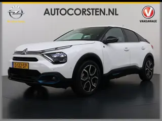 Citroën Ë-C4 Shine 50kWh Leer+Verwarmd Adaptive-Cr. 3D-Navi 360°Camera Head-Up Warmtepomp SOH 95%App