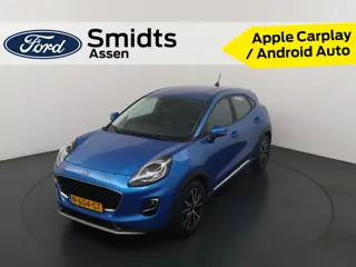 Ford Puma EcoBoost Hybrid 125pk Titanium | 100% dealer onderhouden | Cruise | Camera | Airco | Andro