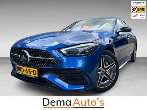 Mercedes-Benz C-klasse 300 e AMG BLACK-LINE 313PK SOH-TEST/LUCHTVERING/PANO/V-COCKPIT/NAVI/DAB/CARPL