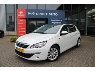 Peugeot 308 1.2 PureTech 110pk Style Airco Navi Panoramadak Dealer onderhouden