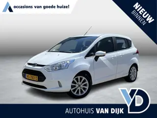 Ford B-Max 1.0 EcoBoost Titanium | NL Auto/Voll.Historie/Navi/Camera/Clima/Cruise/Stoel+Voorruitverw