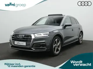 Audi Q5 2.0 TFSI 252 pk S-tronic quattro S-Line | Panoramadak | Trekhaak | Luchtvering | Leder | Mat