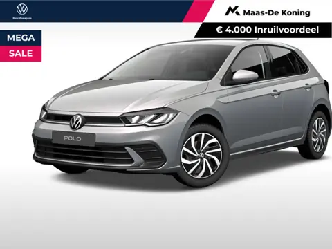Volkswagen Polo 1.0 TSI 95pk Life Edition · Camera · Apple/Android Car Play · P-Sensoren · 15'' Inch