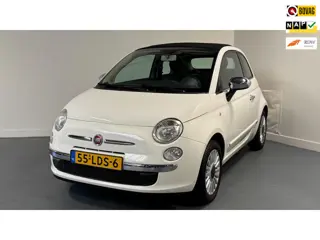 Fiat 500 C 1.2 Lounge | NL-AUTO | CABRIO | AIRCO | LEER |