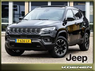 JEEP COMPASS 4XE 240 4x4 Autom. PHEV Trailhawk PANO / LEER / ADAPT. CRUISE