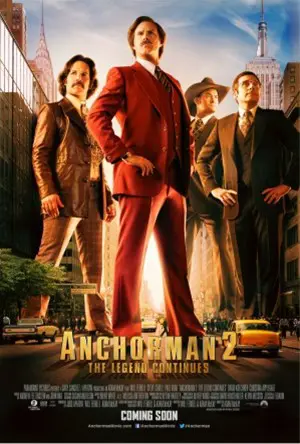 ANCHORMAN 2 : THE LEGEND CONTINUES filmposter.