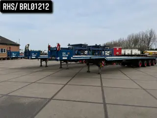 Broshuis 3 X 4AOU-58/3-15, 2014, 2016 AND 2021 4 AXLE FORCED STEERING. 3 X EXTENDABLE TOTALE 53,3 M,