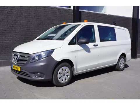 Mercedes-Benz Vito 114 CDI Lang Automaat Dubbele Cabine EURO 6 - Airco - Navi - PDC - €15.950,- Excl