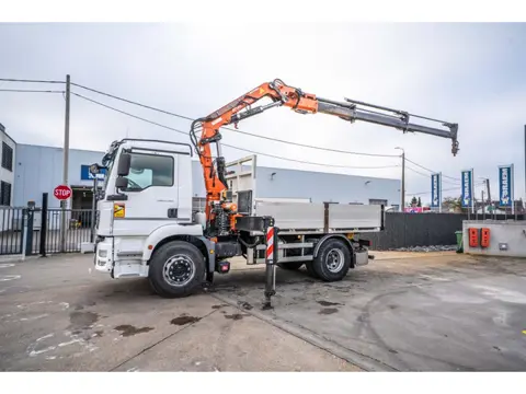 MAN TGM 18.320 BB+ATLAS 16 T/m+3EXT (bj 2018, automaat)