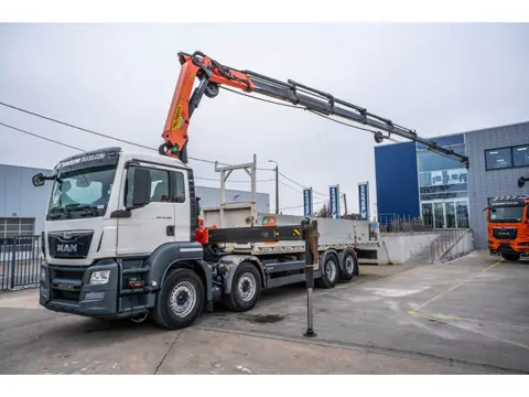 MAN TGS 35.360 BL-8X2-6+PALFINGER 27 T/m + 8EXT (bj 2015)