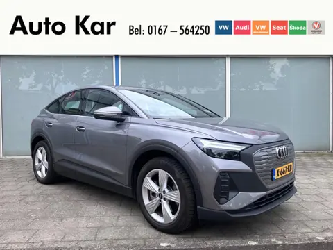 Audi Q4 Sportback e-tron 40 S edition 77 kWh SOH 92 % Stoelverwarming Lederen interieur Elektronisch
