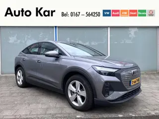 Audi Q4 Sportback e-tron 40 S edition 77 kWh SOH 92 % Stoelverwarming Lederen interieur Elektronisch