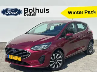 Ford Fiesta EcoBoost 100pk Titanium | Dealer onderhouden | Winterpack | Cruise | All-season banden |