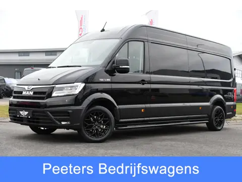 MAN TGE 3.180 35 2.0 L4H3 Black Edition Cruise, Camera, Carplay, Massage stoel, LED, 177pk, Automaat