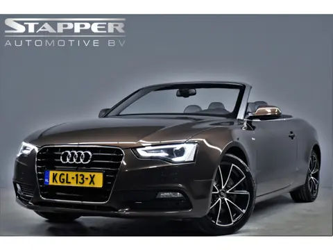 Audi A5 Cabriolet 2.0 TFSI 211pk Automaat 2x S-Line Navi/Xenon/Led/Leer/Climate/Stoelverw./Pdc/Cruis