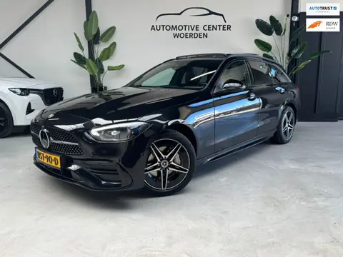 Mercedes-Benz C-klasse Estate 300 e AMG Line PANO HUD BURMESTER MEMORY SFEERVERLICHTING
