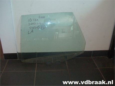 Seat Ibiza 5 deurs 1993-2002 Portierraam links achter