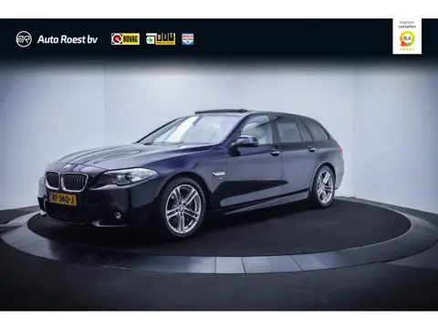 BMW 5 Serie Touring 528iA High Executive PANO | HARMAN KARDON | MEMORY | LEDER | XENON | NAVI | ELEK