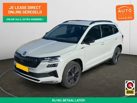 Škoda Karoq 1.5 TSI ACT RS Sportline Business Aut- Carbon, Kuipstoelen, Carplay, Android Auto, Sfeer