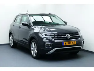 Volkswagen T-Cross 1.0 TSI Style Clima, Cruise, Stoelverw, Led Koplampen, 17"LMV, Haak 1100kg