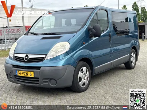 Opel Vivaro 2.5 CDTI L1H1 Dubbel Cabine | € 3.450,- MARGE! | Airco | Cruise | Trekhaak |